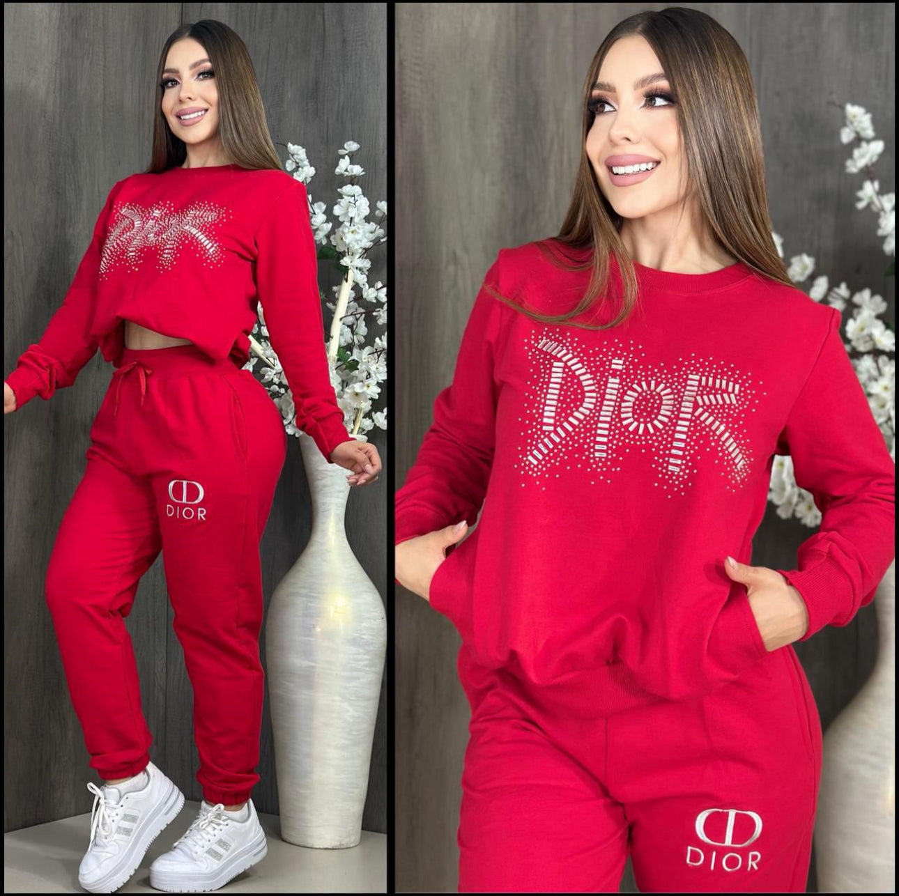 ✨Conjunto DIOR en Pedrería – Edición Luxe✨